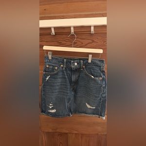 Levi’s jean skirt